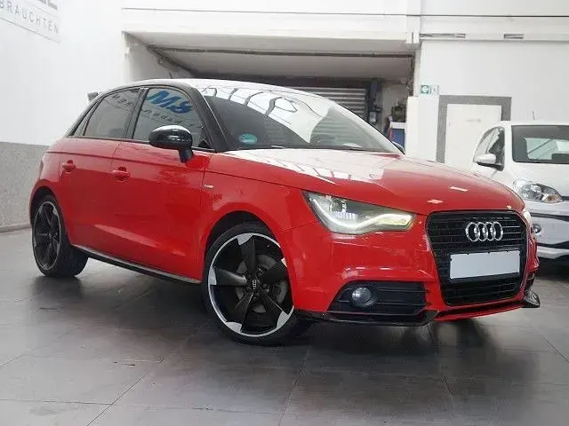 Gebraucht Audi A1 S-Line 122 PS (89 kW) 2013 Rot Kleinwagen