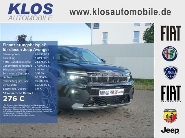 Neu Jeep Avenger 101 PS (74 kW) 2025 Schwarz SUV