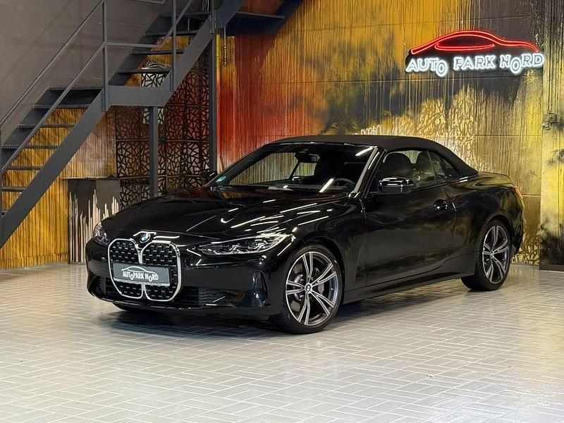 Schwarz Gebraucht 2023 BMW 430 Cabriolet Sport Line Cabrio | 43.490 € (Guter Preis) - Bild 1/4