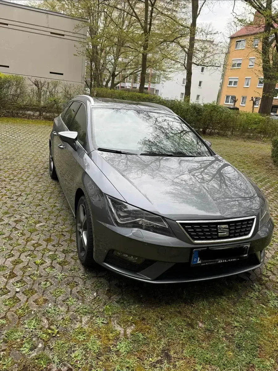 Używany Seat Leon FR 179 KM (131 kW) 2017 Szary Kombi