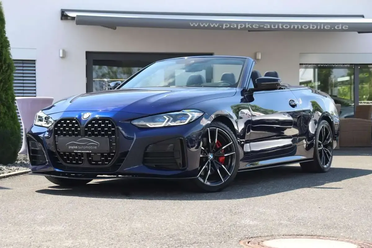 Gebraucht BMW 440 374 PS (275 kW) 2021 Tansanitblau ii metallic Cabrio