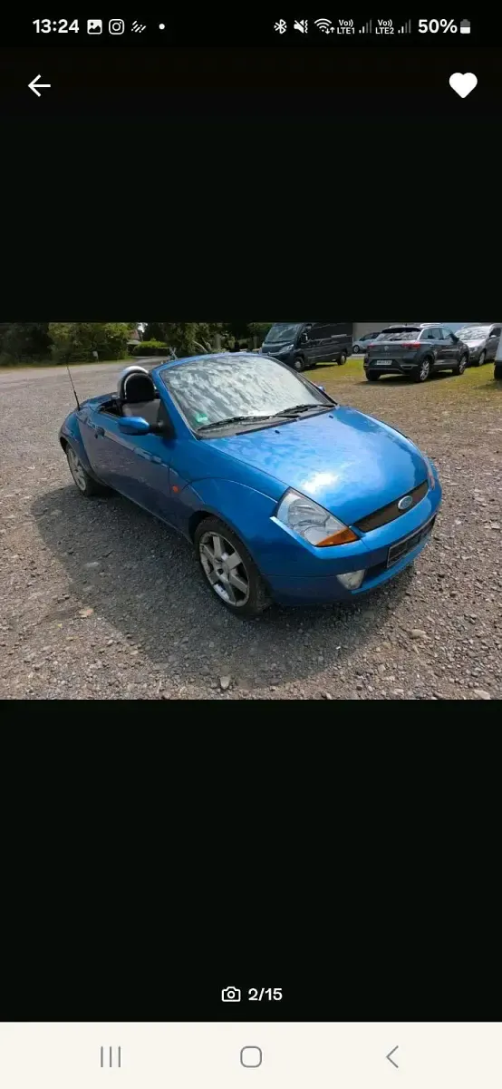 Gebraucht Ford Ka 2004 Blau Kleinwagen