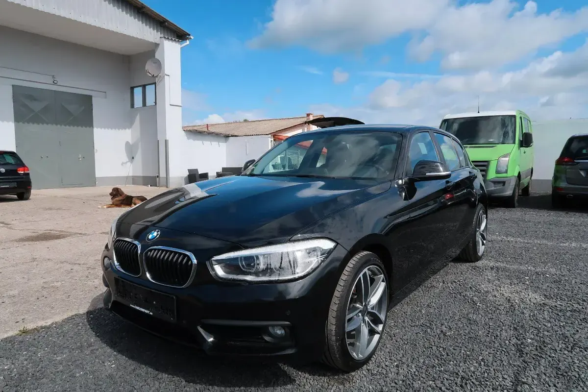 Brugt BMW 116 109 HK (80 kW) 2016 Sort Hatchback