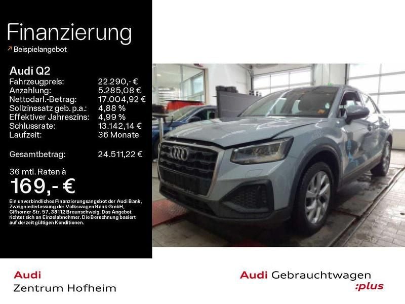 Gebraucht Audi Q2 Comfort 110 PS (80 kW) 2023 Pfeilgrau perleffekt SUV
