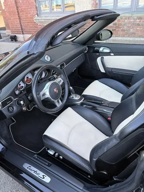 Gebraucht Porsche 911 Turbo S Cabriolet 530 PS (389 kW) 2010 Schwarz Cabrio