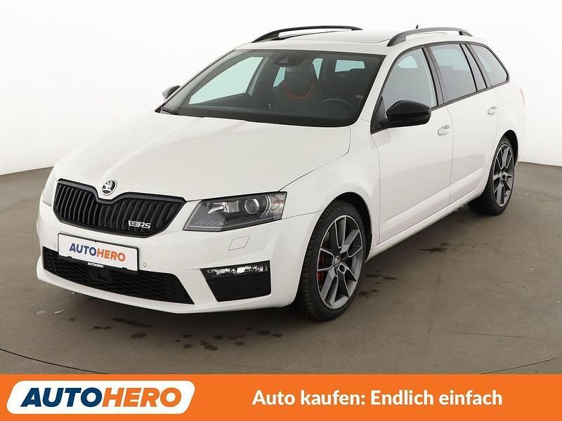 Gebraucht Skoda Octavia RS 220 PS (161 kW) 2015 Weiß Kleinwagen