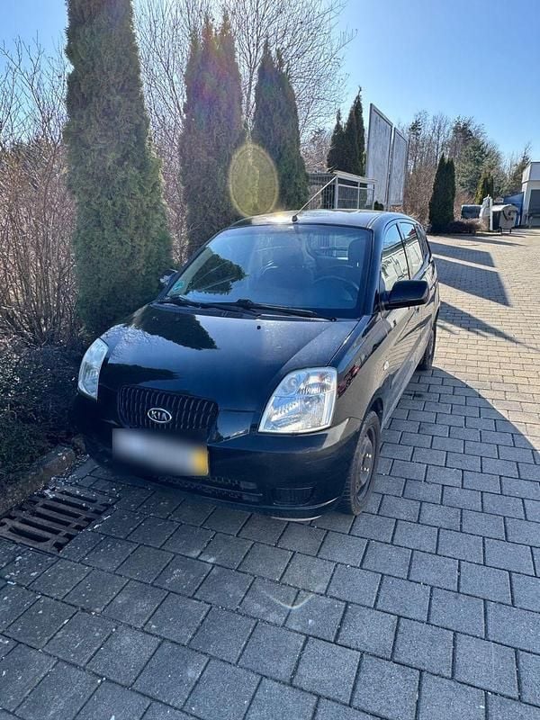 Gebraucht Kia Picanto 65 PS (47 kW) 2008 Schwarz Kleinwagen