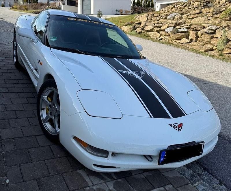 Weiß Gebraucht 1997 Corvette C5 Cabrio | 16.300 € (Superpreis) - Bild 1/4