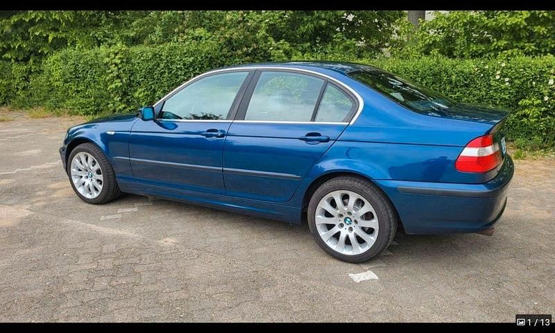 Blau Gebraucht 2003 BMW 316 Exclusive Limousine | 9.500 € - Bild 1/4