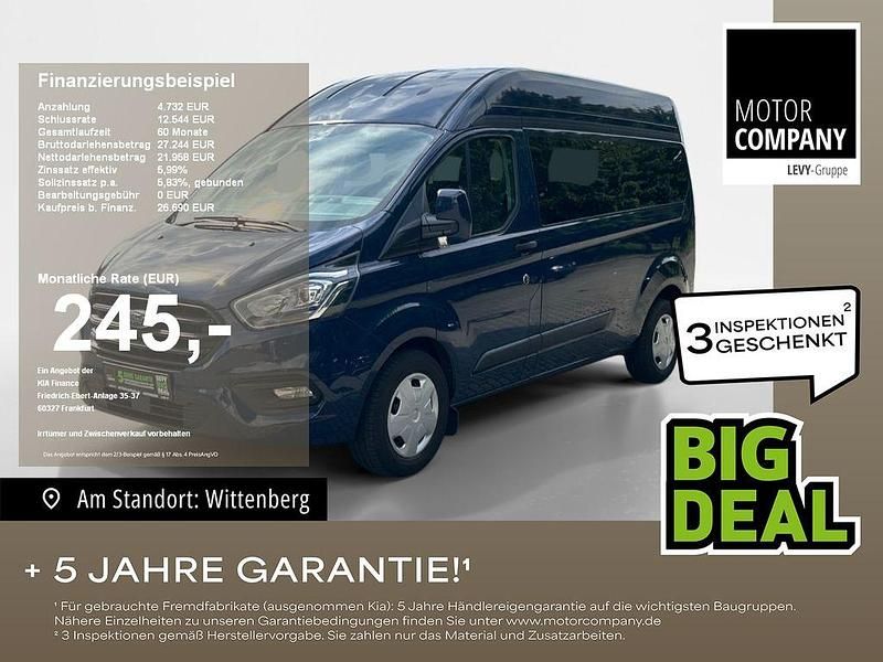 Blau Gebraucht 2020 Ford Transit Tourneo Van / Kleinbus | 26.690 € (Teuer) - Bild 1/4