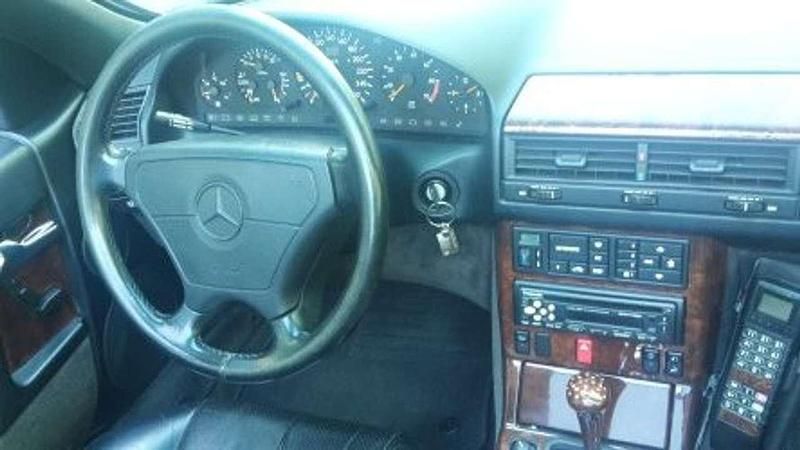 Gebraucht Mercedes SL500 320 PS (235 kW) 1993 Schwarz Cabrio
