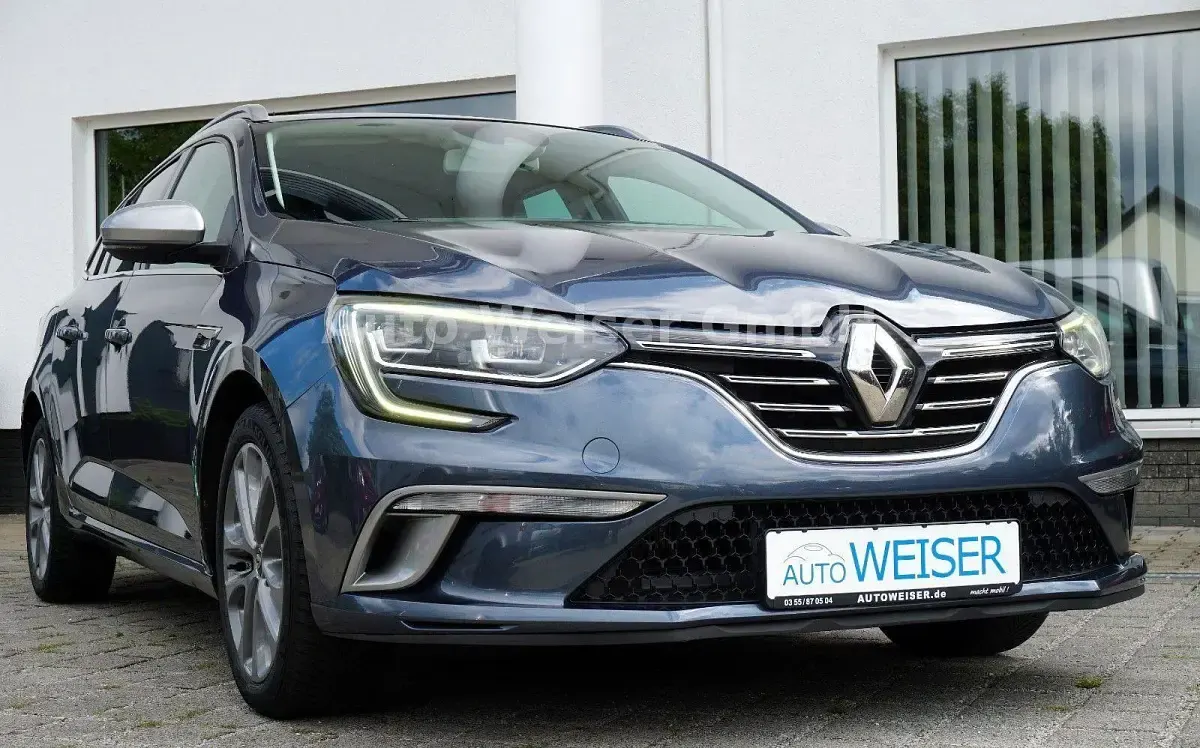 Gebraucht Renault Mégane GrandTour GT-Line 132 PS (97 kW) 2017 Grau Kombi