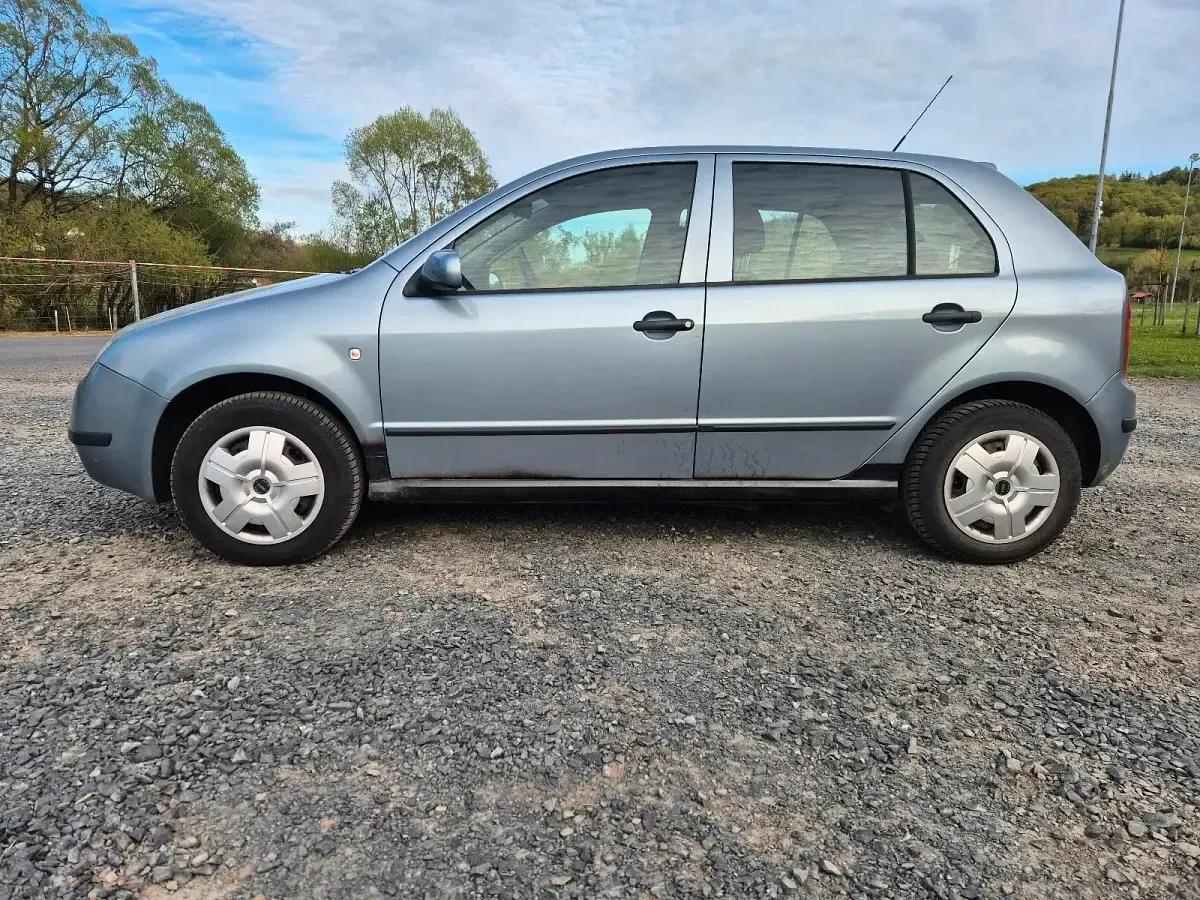 Gebraucht Skoda Fabia 75 PS (55 kW) 2004 Grün Kleinwagen