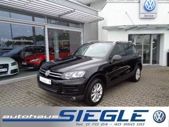 Schwarz Gebraucht 2013 VW Touareg SUV | 32.940 € - Bild 1/4