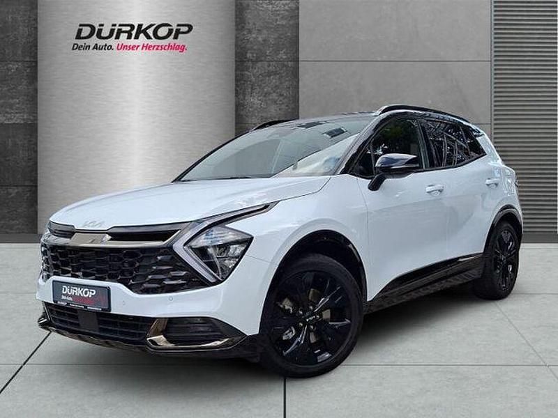 (ha3) carraraweiss met./schwar Gebraucht 2024 Kia Sportage SUV | 34.440 € (Guter Preis) - Bild 1/4