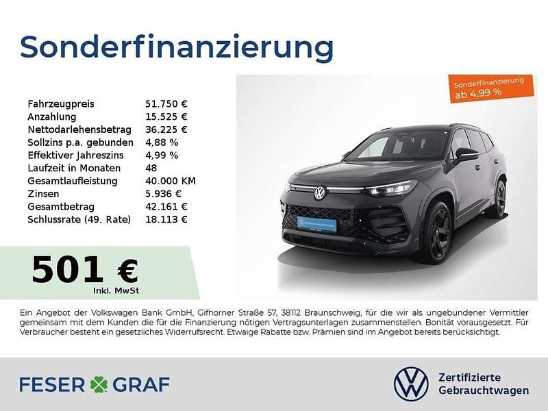 Delfingrau metallic Gebraucht 2025 VW Tayron R-line SUV | 51.750 € (Fairer Preis) - Bild 1/1