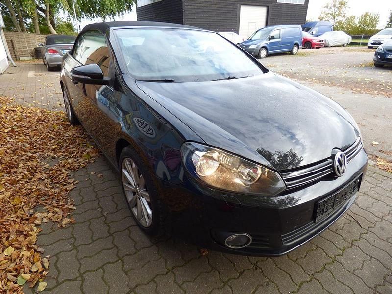 Gebraucht VW Golf Cabriolet 105 PS (77 kW) 2013 Schwarz Cabrio