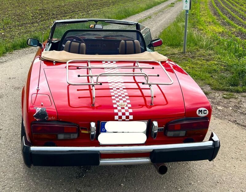 Gebraucht Fiat 124 Spider 80 PS (58 kW) 1978 Rot Cabrio