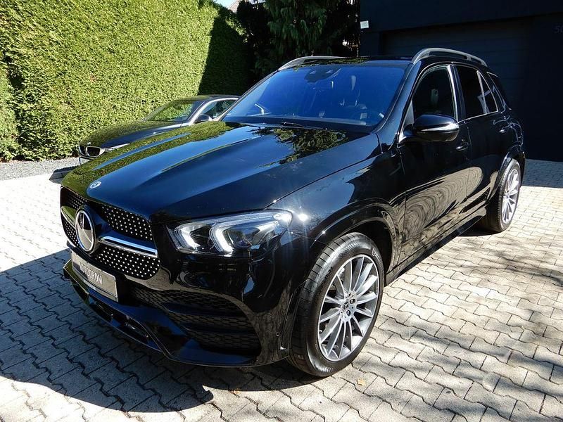 Schwarz Gebraucht 2021 Mercedes GLE350 AMG line SUV | 44.880 € (Etwas zu teuer) - Bild 1/4