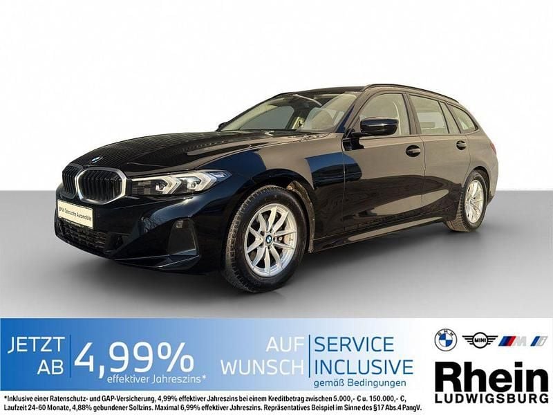 Schwarz Gebraucht 2023 BMW 318 Kombi | 26.490 € (Superpreis) - Bild 1/4