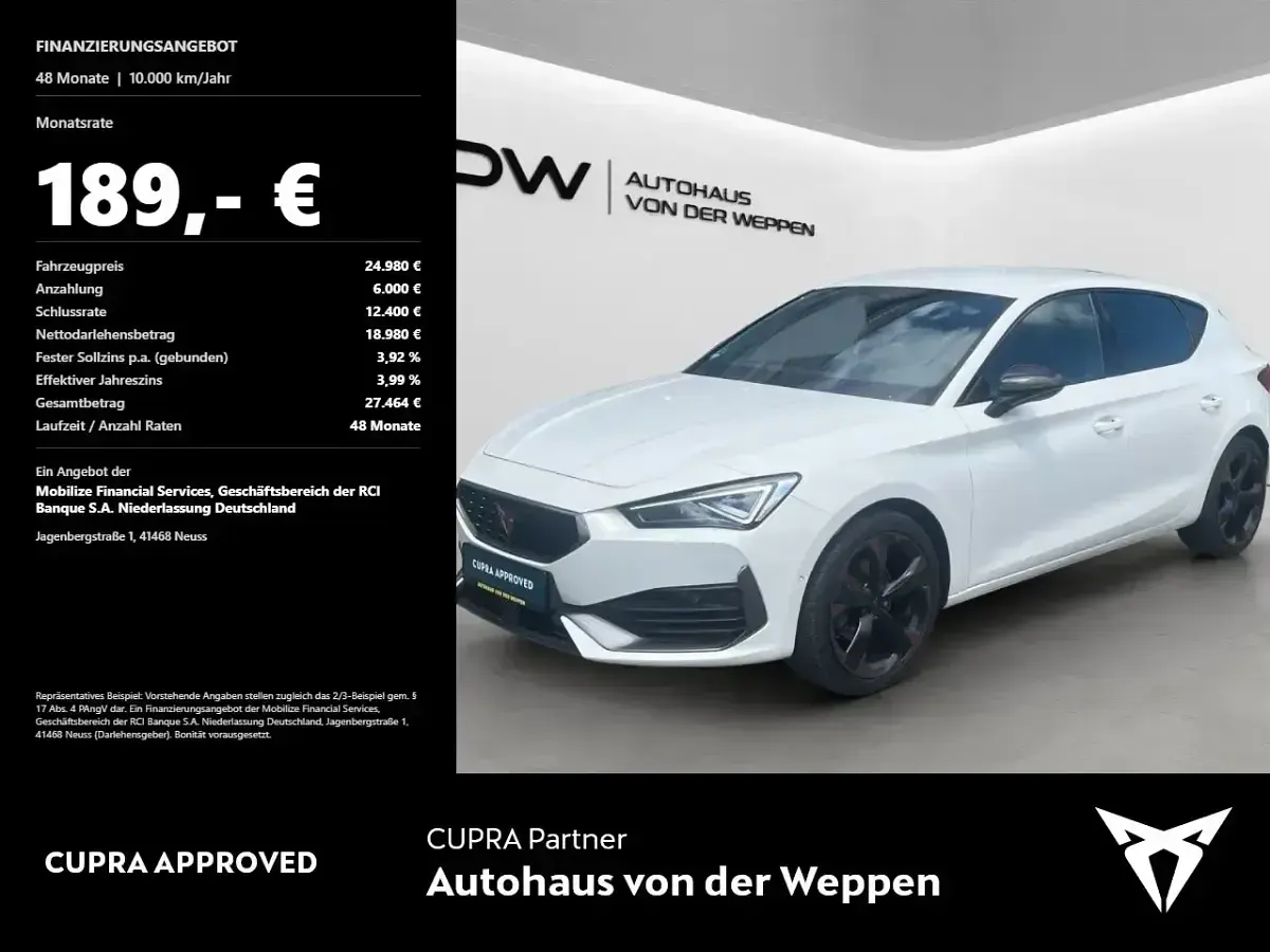 Gebraucht Cupra Leon 150 PS (110 kW) 2023 Limousine