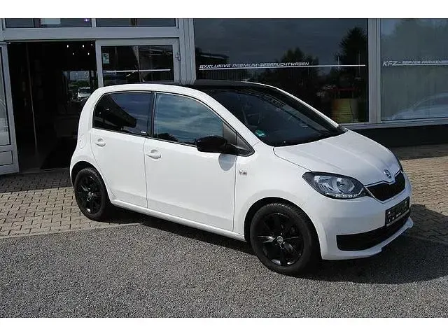 Gebraucht Skoda Citigo Clever 60 PS (44 kW) 2018 Weiß Kleinwagen