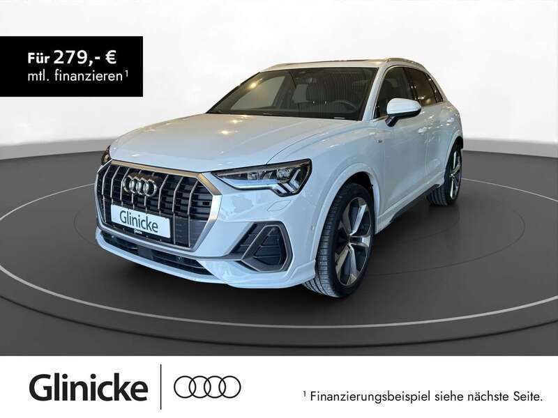 Gletscherweiß metallic Neu 2024 Audi Q3 S-Line SUV | 44.980 € (Fairer Preis) - Bild 1/3