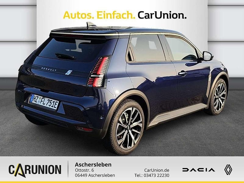 Gebraucht Renault 5 E-Tech Komfort 110 kW (150 PS) 2024 Nachtblau metallic, black pea Kleinwagen