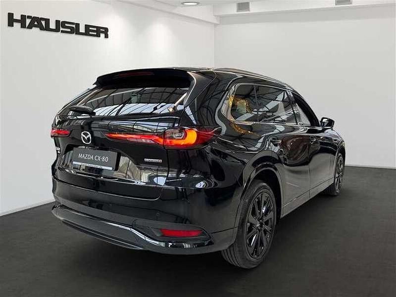 Gebraucht Mazda CX-80 254 PS (186 kW) 2024 Schwarz SUV