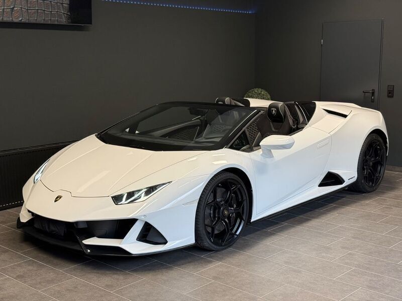 Weiß Gebraucht 2021 Lamborghini Huracán Cabrio | 289.900 € (Superpreis) - Bild 1/4