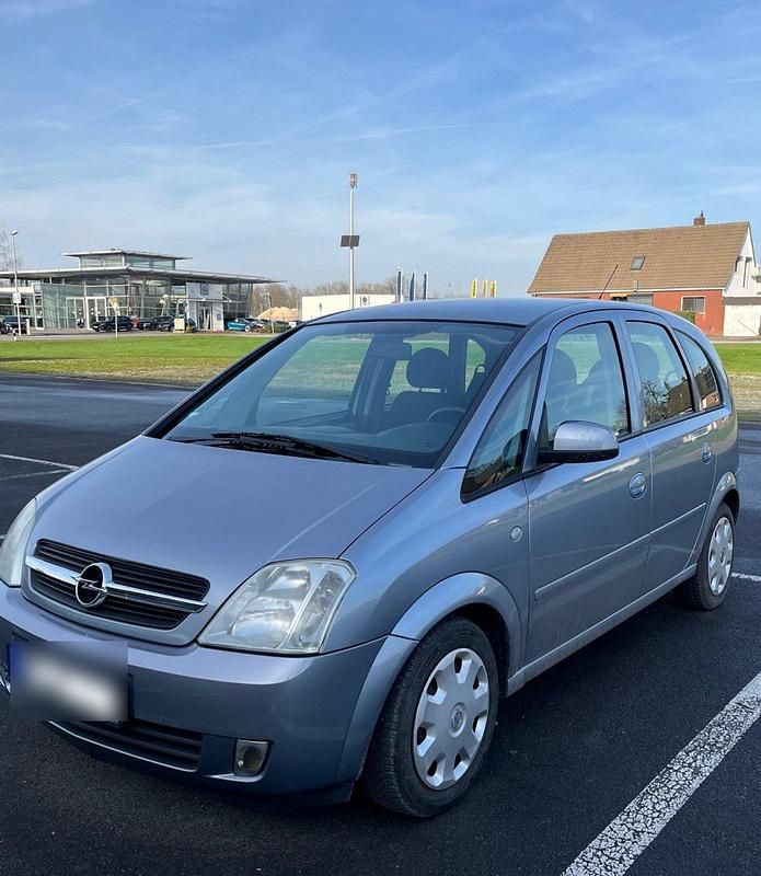 Gebraucht Opel Meriva 90 PS (66 kW) 2005 Silber Van / Kleinbus