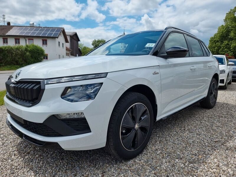 Weiß Gebraucht 2024 Skoda Kamiq Monte Carlo SUV | 25.900 € (Teuer) - Bild 1/4