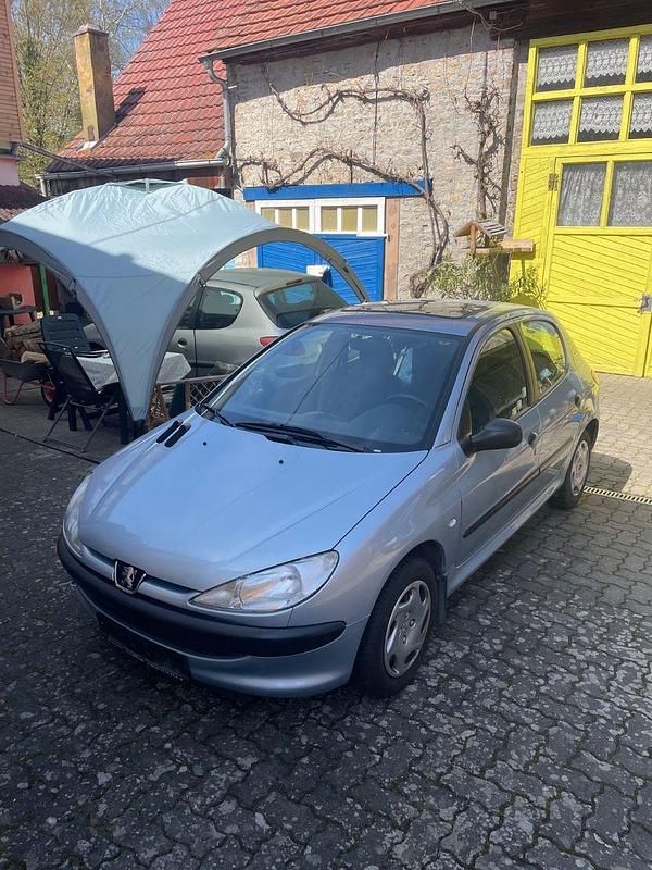 Gebraucht Peugeot 206 60 PS (44 kW) 2001 Blau Limousine