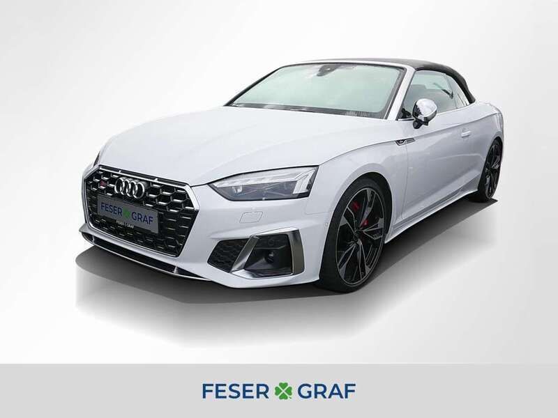 Gletscherweiß Gebraucht 2023 Audi S5 Cabriolet Ambiente Cabrio | 62.740 € (Teuer) - Bild 1/4