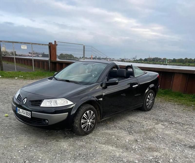 Schwarz Gebraucht 2006 Renault Mégane Cabriolet Cabrio | 950 € - Bild 1/4