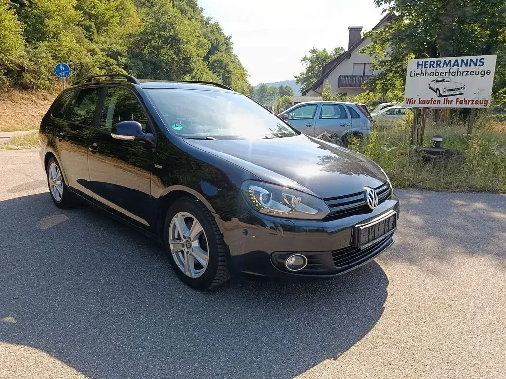 Gebraucht VW Golf VI Match 140 PS (102 kW) 2012 Schwarz Kombi