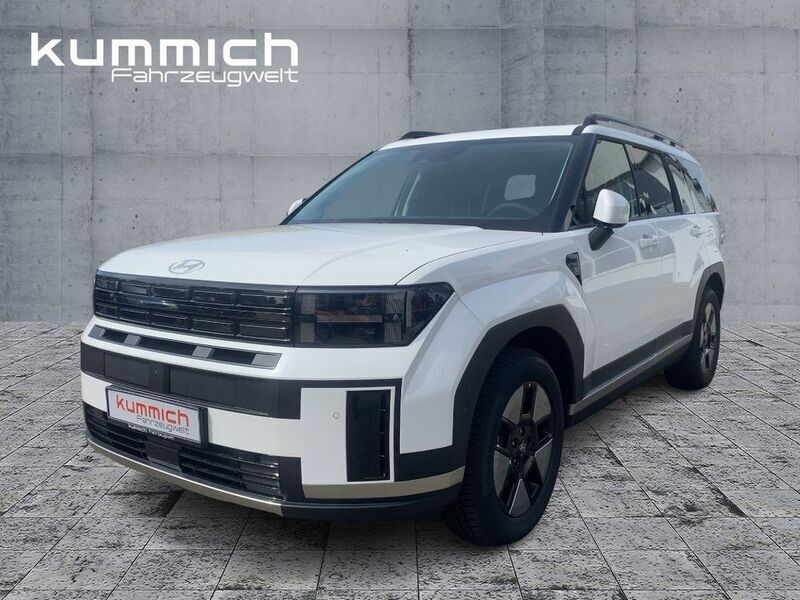 Creamy white (weiß) Gebraucht 2024 Hyundai Santa Fe Intro Edition SUV | 51.490 € - Bild 1/4