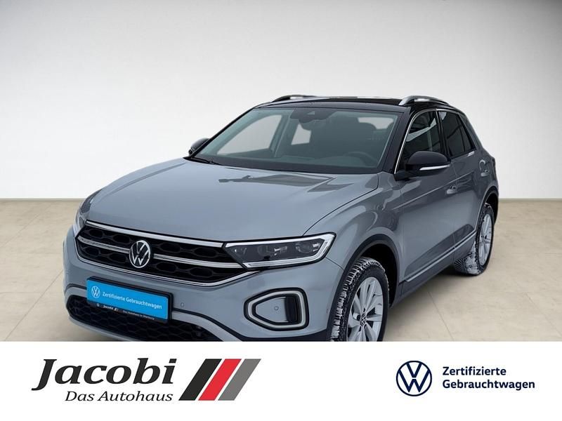 Gebraucht VW T-Roc Style 150 PS (110 kW) 2024 Pyrit silber metallic schwarz SUV