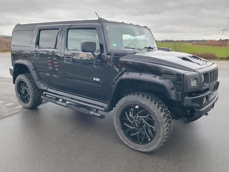 Schwarz Gebraucht 2003 Hummer H2 SUV | 27.777 € - Bild 1/4