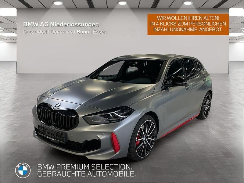 Grau Gebraucht 2024 BMW 128 M Sport Limousine | 32.699 € (Guter Preis) - Bild 1/4