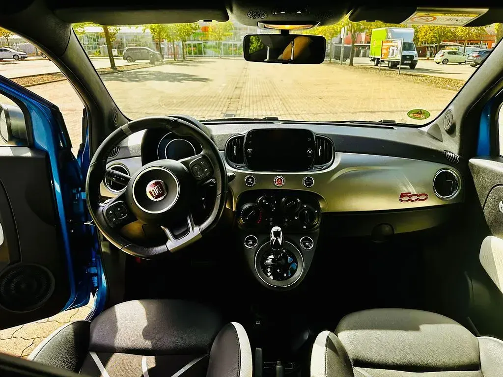 Gebraucht Fiat 500C S 69 PS (50 kW) 2019 Blau Cabrio
