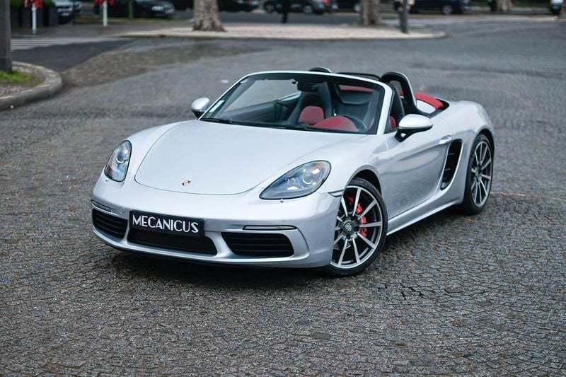 Grau Gebraucht 2017 Porsche 718 Boxster S Cabrio | 69.900 € - Bild 1/4