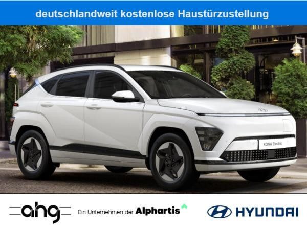 Weiß (atlas white) Neu 2025 Hyundai Kona Select SUV | 29.484 € (Superpreis) - Bild 1/4