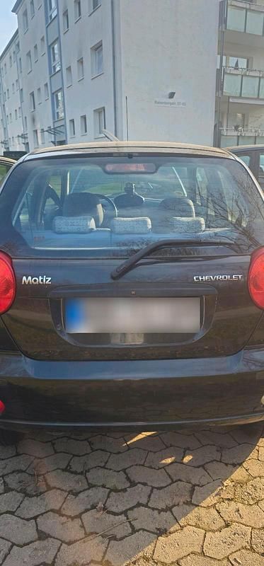 Gebraucht Chevrolet Matiz 51 PS (37 kW) 2008 Schwarz Kleinwagen