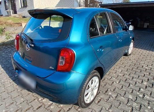 Gebraucht Nissan Micra 80 PS (58 kW) 2017 Blau Kleinwagen