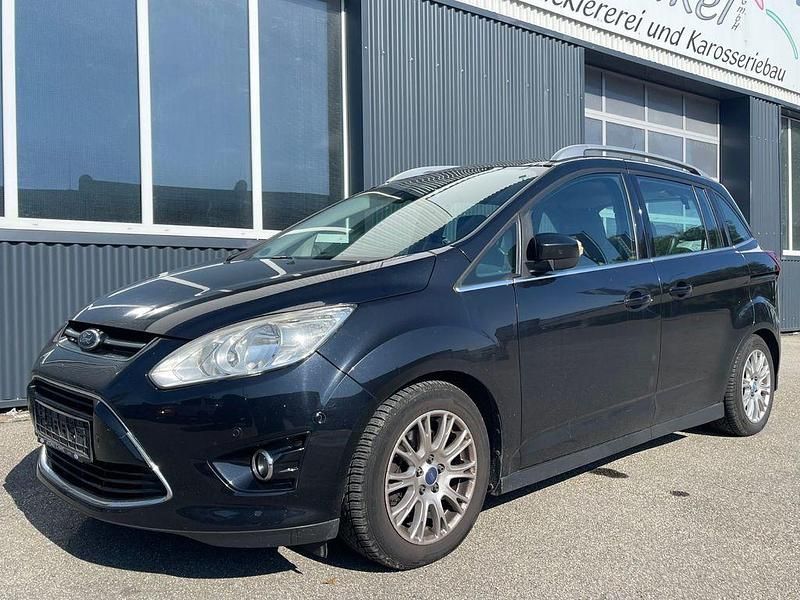 Schwarz Gebraucht 2012 Ford Grand C-Max Titanium Van / Kleinbus | 3.790 € (Fairer Preis) - Bild 1/4