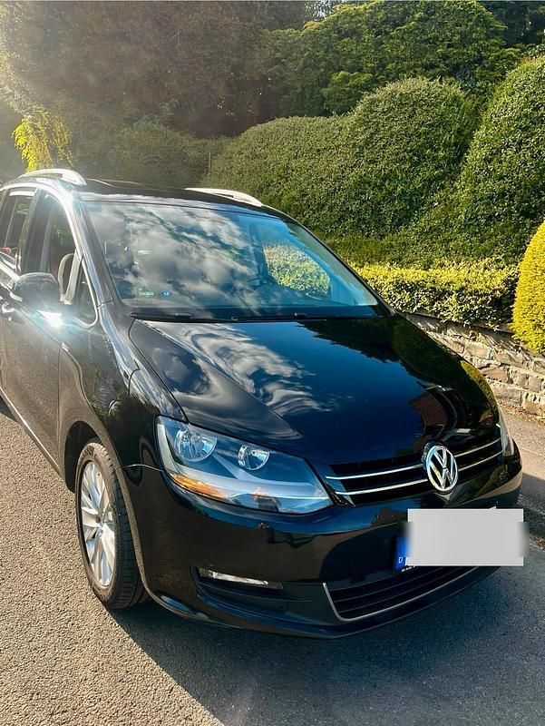 Schwarz Gebraucht 2012 VW Sharan Van / Kleinbus | 8.200 € (Superpreis) - Bild 1/4