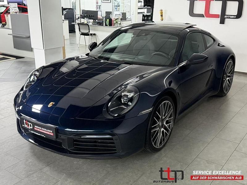 Blau Gebraucht 2021 Porsche 911 Carrera S Coupé | 112.850 € (Superpreis) - Bild 1/4