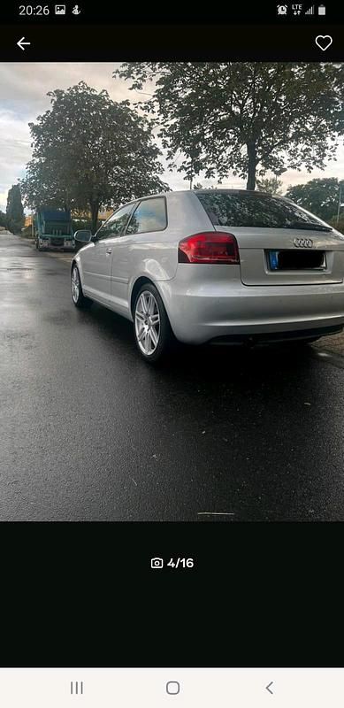 Gebraucht Audi A3 S-Line 140 PS (102 kW) 2011 Silber Kleinwagen