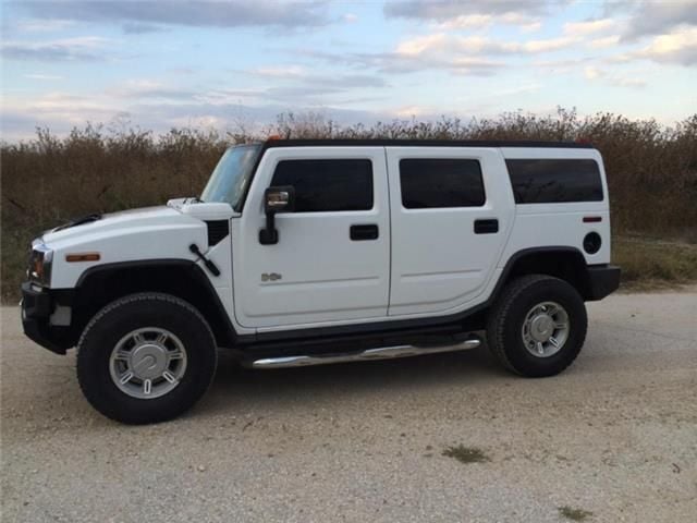Gebraucht Hummer H2 435 PS (319 kW) 2004 Weiß metallic SUV